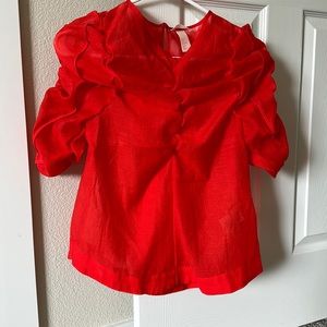 Organza blouse